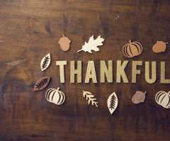 Why giving thanks is good for you