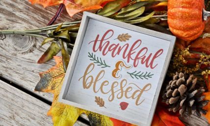 Thanksgiving is around the corner. Are you always giving thanks in God?