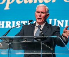 Mike Pence kicks off Christian college's speaker series, touted as model of Evangelical leadership