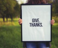 Can we be thankful even when times are tough? 