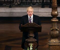 Boris Johnson takes swipe at church leaders, says spiritual void causing people to gorge themselves