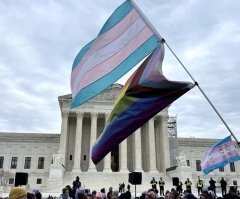 Dueling rallies demonstrate outside Supreme Court amid trans case: 'A human rights issue'