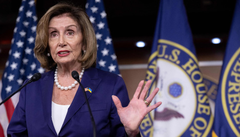 Nancy Pelosi injured at Battle of the Bulge event