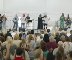 Megachurch ordered to stop holding outdoor tent services amid noise complaints