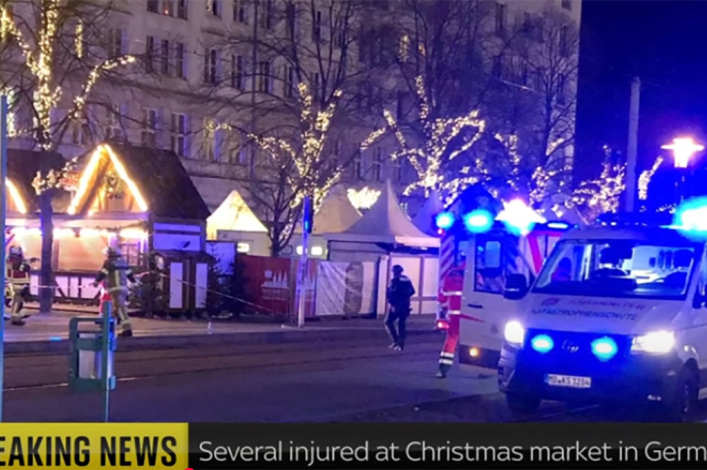 At least 2 killed, dozens injured in Christmas market attack in Germany