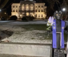 Orthodox Christian man claims to have destroyed satanic statue outside NH state House