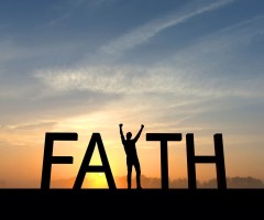 Is the Christian faith completely blind? 