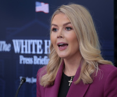 White House press secretary Karoline Leavitt claims there's 'spiritual warfare' around Trump