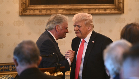 White House staffers rise for ‘Amazing Grace’ after Franklin Graham warns against rejecting Gospel