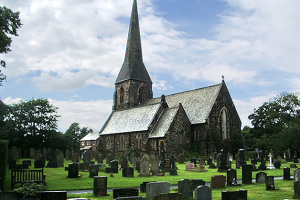 Church rededicated to God after atheist hate crime attack