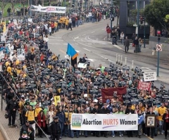 Pro-lifers Walk for Modern Civil Rights Movement