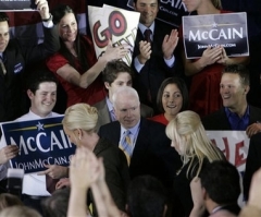 McCain Wins Florida, Seeks to Reconcile with Conservatives