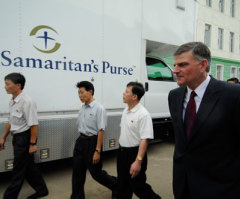 Graham Preaches Rebirth in Christ at North Korean Church