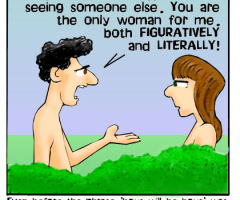 Adam and Eve Alone