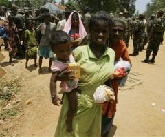 Christian Relief to Distribute Food Near Sri Lanka War Zone