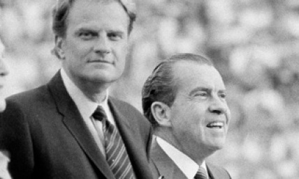 New Nixon Tapes Include Phone Call with Billy Graham