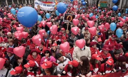 Tens of Thousands Protest Abortion Law in Spain