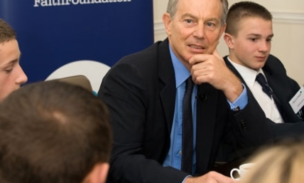 Tony Blair Seeks to Bridge Religious Divides