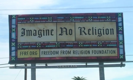 Atheists Advertise: Imagine No Religion, Sleep In on Sundays