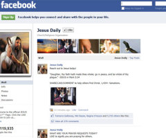 Jesus Facebook Page Beats Out Lakers, Bieber, Gaga