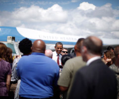 Obama Raising Money, Talking Issues With LGBT Supporters