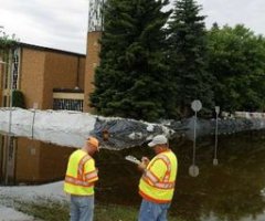 Minot's Key Levees Hold; Souris River Crests at Historic Levels