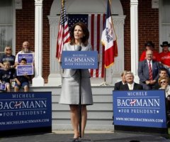 Michele Bachmann Responds to John Wayne Gaffe and 'Flake' Question