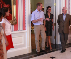 Prince William, Kate Middleton First Royal Tour Abroad - Day 1 (PHOTOS)