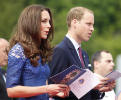 Prince William, Kate Middleton Join Prayer Service During Royal Tour