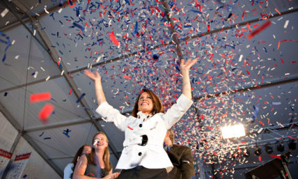 Bachmann Wins Iowa Straw Poll; Paul Takes Second