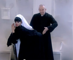 Lady Gaga at It Again? Entertainer, Dressed as Nun, Spanked by 'Priest'