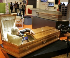 Sleepyhead Burglars Caught Snoozing in Caskets at Funeral Home