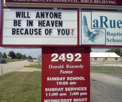 Christian Research Expert Has Fun with 'Church Sign of the Week'