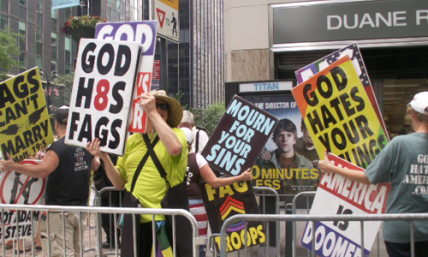 Westboro Baptist Church to Protest 'Fags and Whores' at NY Fashion Week