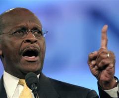 Herman Cain in 3-Way Tie With Romney, Perry