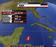 Hurricane Rina Projected Path: Storm to Strike Mexico Before Heading for U.S.