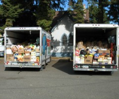 Mars Hill Church Donates 11 Tons of Food to Replace Stolen Goods