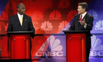 Perry, Cain Conduct Damage Control