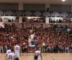 Moses Parts 'Red Sea' at Mass. High School Game (VIDEOS)