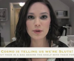 Model Leads Anti-Cosmo Campaign; Says Magazine Has 'Devil' All Over It