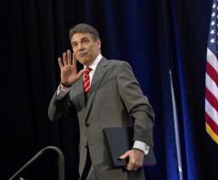 Rick Perry Slips That He Believes Romney Will Be GOP Nominee?