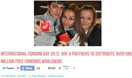 AIDS Group's 'Condom Nation' Drive to Unwittingly Net Teens?