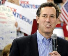 Rick Santorum Explains His Low Rate of Charitable Giving