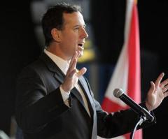 Santorum Says Wife Disapproved of His Obama, Snob Remark