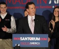 Santorum: Obama Justice Dept. Favors Pornographers Over Children, Families