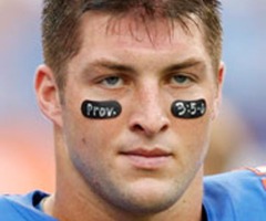 Tim Tebow – the Most Well-Known Religious Athlete?