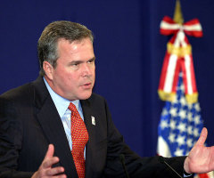 Jeb Bush Endorses Mitt Romney