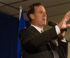 Santorum: La. Voters Want Candidate With Principles Written on Heart, Not Erasable Tablet