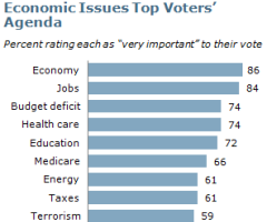 Poll: Social Issues Unimportant to Most Voters