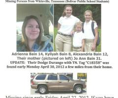 Missing Tennessee Family: 2 Suspects Arrested, Adam Mayes Still at Large